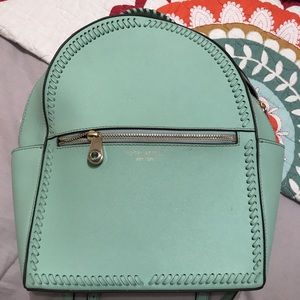 Henri bendel mint blue backpack